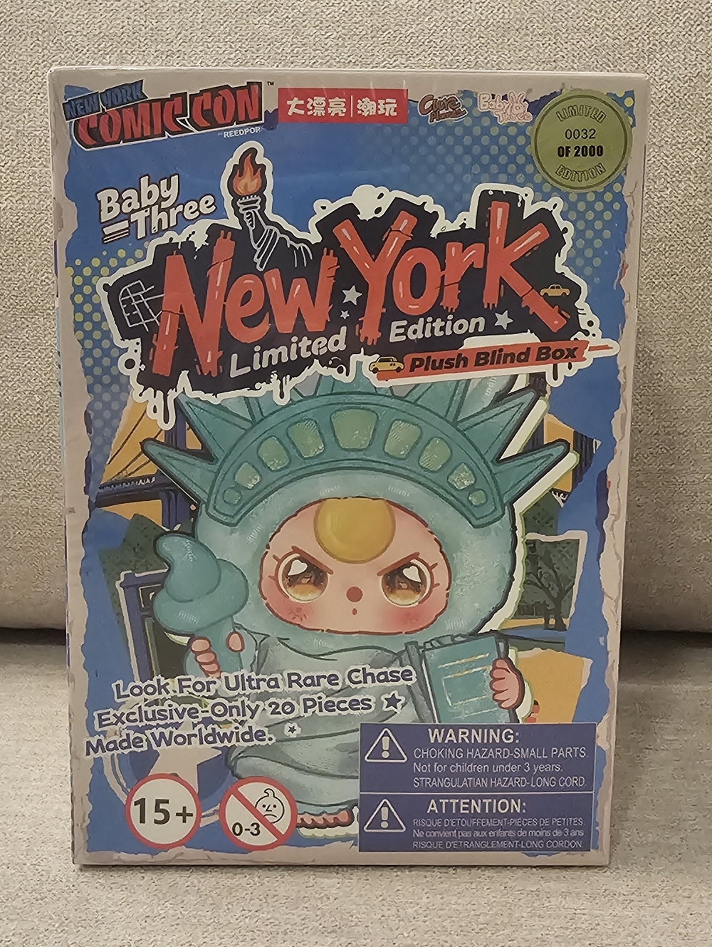 NWT Baby Three Comic Con NYC Limited Edition- STILL SEALED